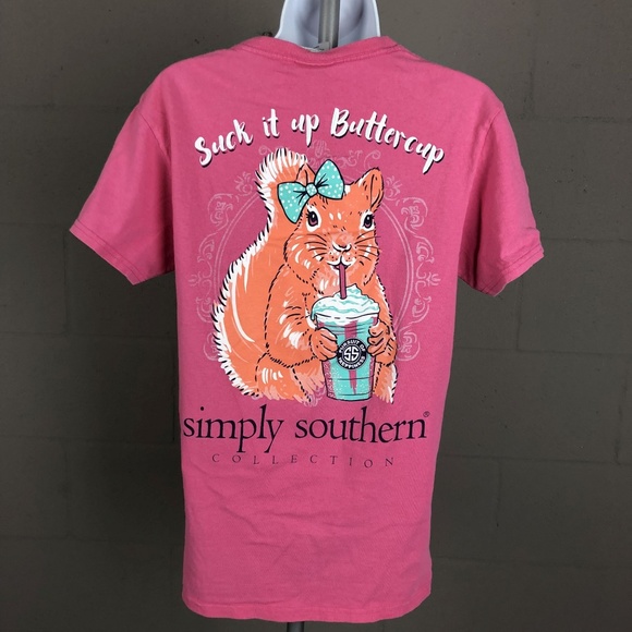 Simply Southern Tops - Simply Southern Women’s T-shirt Size S Pink RM16